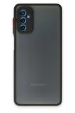 Samsung Galaxy M52 5G Kılıf Montreal Silikon Kapak - Siyah