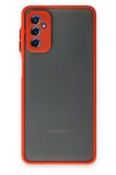 Samsung Galaxy M52 5G Kılıf Montreal Silikon Kapak - Kırmızı