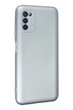 Samsung Galaxy A03S Kılıf Nano içi Kadife Silikon - Sky Blue