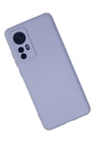 Mi 12 Kılıf Nano içi Kadife Silikon - Lila