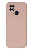 Redmi 10C Kılıf Nano içi Kadife Silikon - Pudra