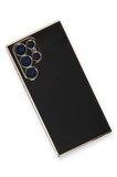 Samsung Galaxy S22 Ultra Kılıf Volet Silikon - Siyah