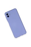 Samsung Galaxy A04 Kılıf Nano içi Kadife Silikon - Lila