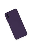 Samsung Galaxy A04 Kılıf Nano içi Kadife Silikon - Mor
