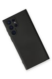 Samsung Galaxy S23 Ultra Kılıf Nano içi Kadife Silikon - Siyah