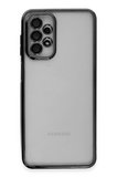 Samsung Galaxy A23 4G Kılıf Lensli Silikon - Siyah