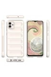 Samsung Galaxy A04 Kılıf Optimum Silikon - Krem