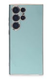 Samsung Galaxy S23 Ultra Kılıf Volet Silikon - Açık Yeşil