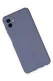 Samsung Galaxy A04E Kılıf Nano içi Kadife Silikon - Gri