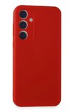 Samsung Galaxy A35 5G Kılıf First Silikon - Kırmızı