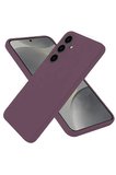 Samsung Galaxy A06 Kılıf First Silikon - Mürdüm