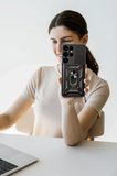 Samsung Galaxy S25 Ultra Kılıf Pars Lens Yüzüklü Silikon - Kırmızı