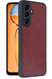 Samsung Galaxy S24 FE Kılıf Aras Deri Kapak - Bordo