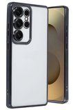 Samsung Galaxy S25 Ultra Kılıf Lensli Silikon - Siyah