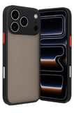 iPhone 17 Pro Max Kılıf Montreal Silikon Kapak - Siyah