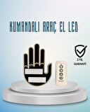 CEYLAN ADAM Aracınız İçin Eğlenceli ve Güvenli İletişim: LED Jest Lambası, Uzaktan Kumandalı, Kolay Montaj