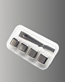 CEYLAN ADAM Hızlı Soğutma Özellikli Paslanmaz Metal Buz Küpü Takımı