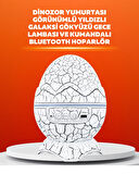CEYLAN ADAM Dinozor Yumurtası Tasarımlı Projektörlü Gece Lambası