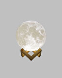 CEYLAN ADAM 16 Renkli 3D Ay Gece Lambası RGB Modlu Şarjlı Uzaktan Kumandalı