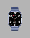 CEYLAN ADAM Akıllı Saat 360 mAh Çoklu Spor Modlu Lacivert Siyah Kordon