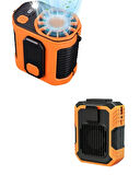 CEYLAN ADAM Yüksek Hızlı Mini Klima Fan – 11 m/s Rüzgar Gücü, 100 Hız Ayarı