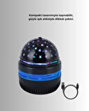 CEYLAN ADAM USB Galaxy Projektör Lamba – Romantik Atmosfer, Çocuk Odası, Parti ve Düğün Işığı