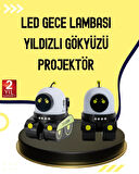 CEYLAN ADAM Otomatik Döner Slaytlı Üç Parlaklık Ayarlı Projektör Lamba