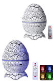 CEYLAN ADAM Bluetooth Hoparlör Dinozor Yumurtası Gece Masa Lambası Projektör