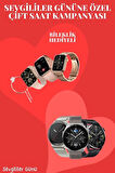 CEYLAN ADAM Sevgiliye Özel Yeni Nesil Akıllı Saat Çiftlere Özel Kampanya Çift Saatleri