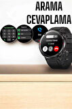 CEYLAN ADAM Akıllı Saat Yeni Nesil Bluetooth Bağlantılı Uyku ve Sağlık Takibi NFC ve GPS