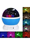 CEYLAN ADAM Yıldız Görünümlü Gece Lambası Renkli Masa Lambası Gökyüzü Projeksiyon