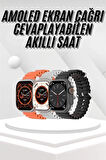 CEYLAN ADAM Akıllı Saat Bleutooth Bağlantılı Akıllı Saat Amoled Ekran 49 MM