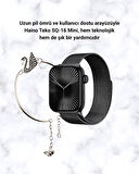 CEYLAN ADAM Akıllı Saat SQ-16 Mini Series 10 | Unisex Tasarım, Sağlık ve Spor Takibi