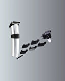 CEYLAN ADAM Profesyonel Erkek Tıraş Makinesi – Kablosuz, Paslanmaz Bıçaklı ve Tam Aksesuar