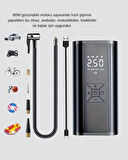 CEYLAN ADAM Dijital Ekranlı Kablosuz Hava Pompası LED Işıklı 12V 80W