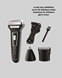 CEYLAN ADAM İnsua 3’lü Tıraş Makinesi – 3 Farklı Kesim Başlığı, Güçlü Motor, 60 Dakika Kullanım