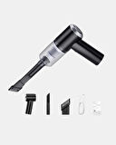 CEYLAN ADAM Taşınabilir Vakumlu Araç Süpürgesi – Katlanabilir Sap, Yıkanabilir Filtre, 120W Motor