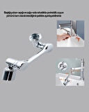 CEYLAN ADAM Döner Musluk Başlığı Çok Açılı Robotik Kol Su Tasarruflu