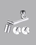 CEYLAN ADAM Döner Musluk Başlığı Çok Açılı Robotik Kol Su Tasarruflu