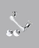 CEYLAN ADAM 1080° Dönebilen Musluk Başlığı Robotik Kol Havalandırıcı Çok Yönlü Su Yönlendirme