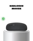 Kablosuz Mouse – Gelişmiş Optik Sensör, Profesyonel ve Oyun Kullanımına Uygun