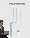 CEYLAN ADAM Antenli WiFi Repeater 300m2 Kapsama Alanı WPA3 Güvenlikli
