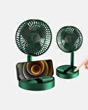 CEYLAN ADAM Şarjlı Mini Fan Katlanabilir 3 Hız Ayarlı Taşınabilir Tasarımlı