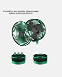 CEYLAN ADAM Taşınabilir Katlanabilir Mini Fan 3 Kademeli Şarj Edilebilir
