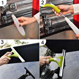 CEYLAN ADAM  Pratik Spreyli Cam Sil Pencere Ayna Tezgah Duşakabin Temizleyici Püskürtmeli Silme Aparatı