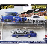 CEYLAN ADAM   Hot Wheels Team Transport Mercedes Benz 300 SL 55 Blaues Wund HRV48
