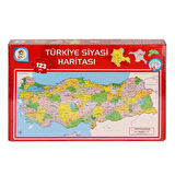 CEYLAN ADAM   LSH002 Siyasi Harita Puzzle -Laçokids
