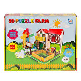 CEYLAN ADAM   LC0115 3D Boyutlu Çiftlik Puzzle -Laçokids