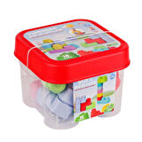 CEYLAN ADAM   04007 Yumuşak Big Bloklar Kova 18 Parça -Dede