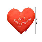 CEYLAN ADAM   1153K Kalp Yastık 36x36 cm